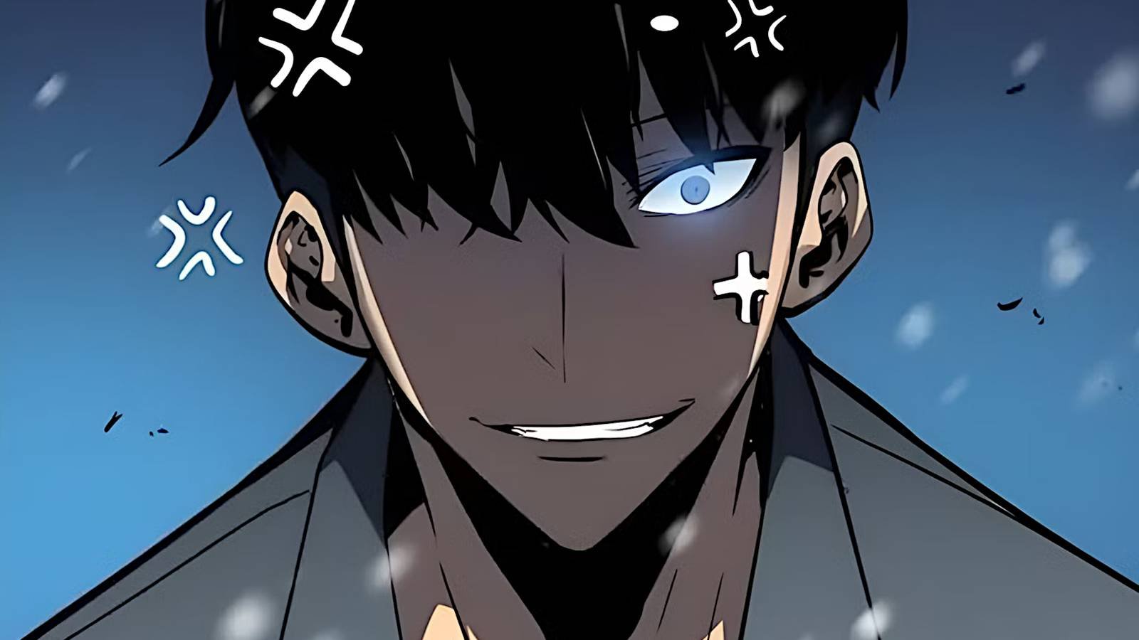 Angry Jinwoo in Solo Leveling