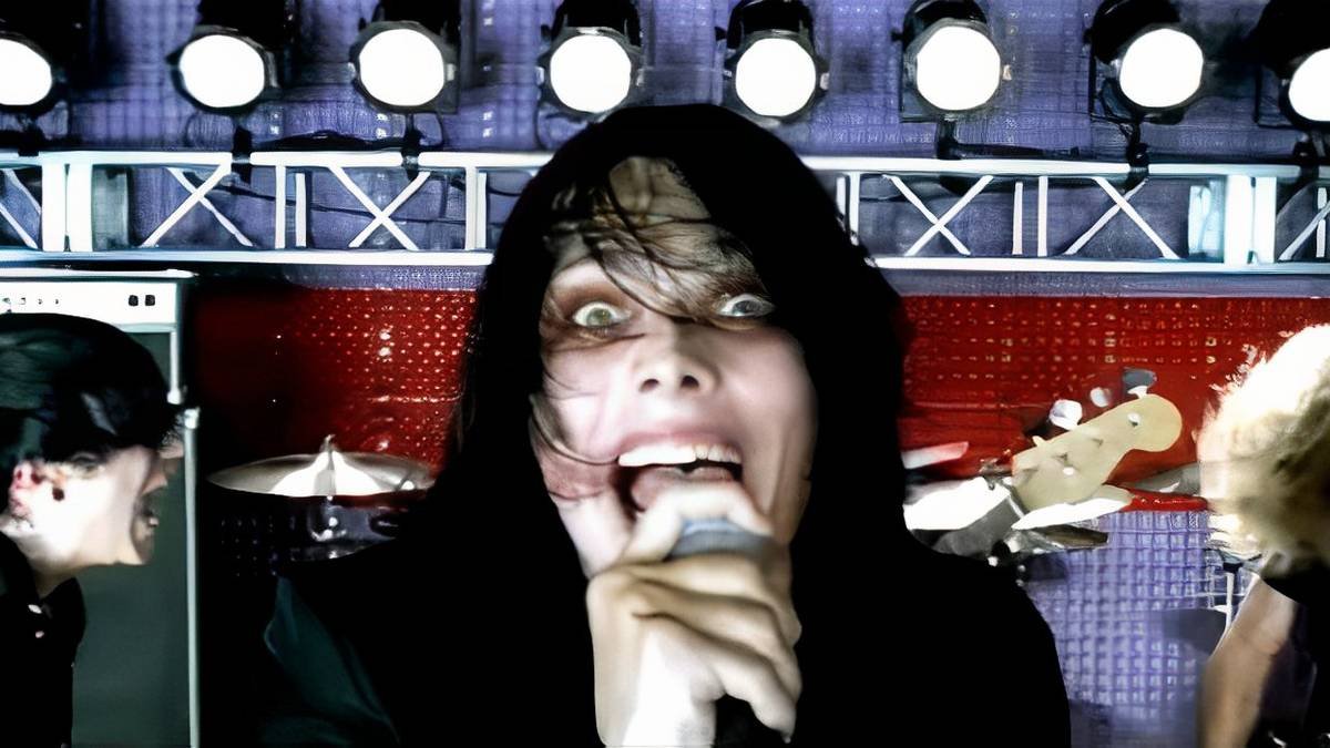 My Chemical Romance screenshot from I'm Not Okay (I Promise) song