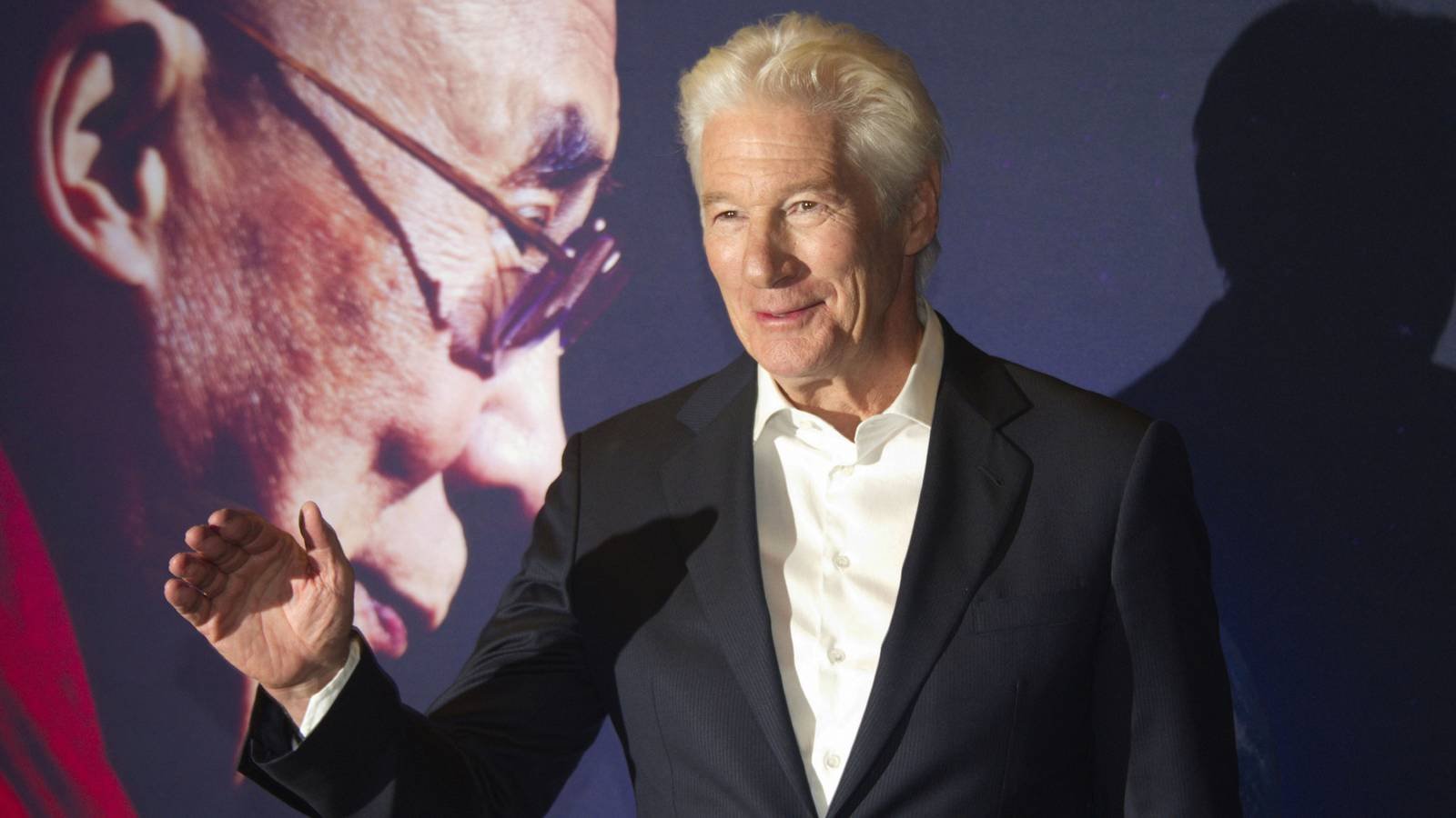 Richard Gere at Berlin documentary premiere of Wisdom of Happiness