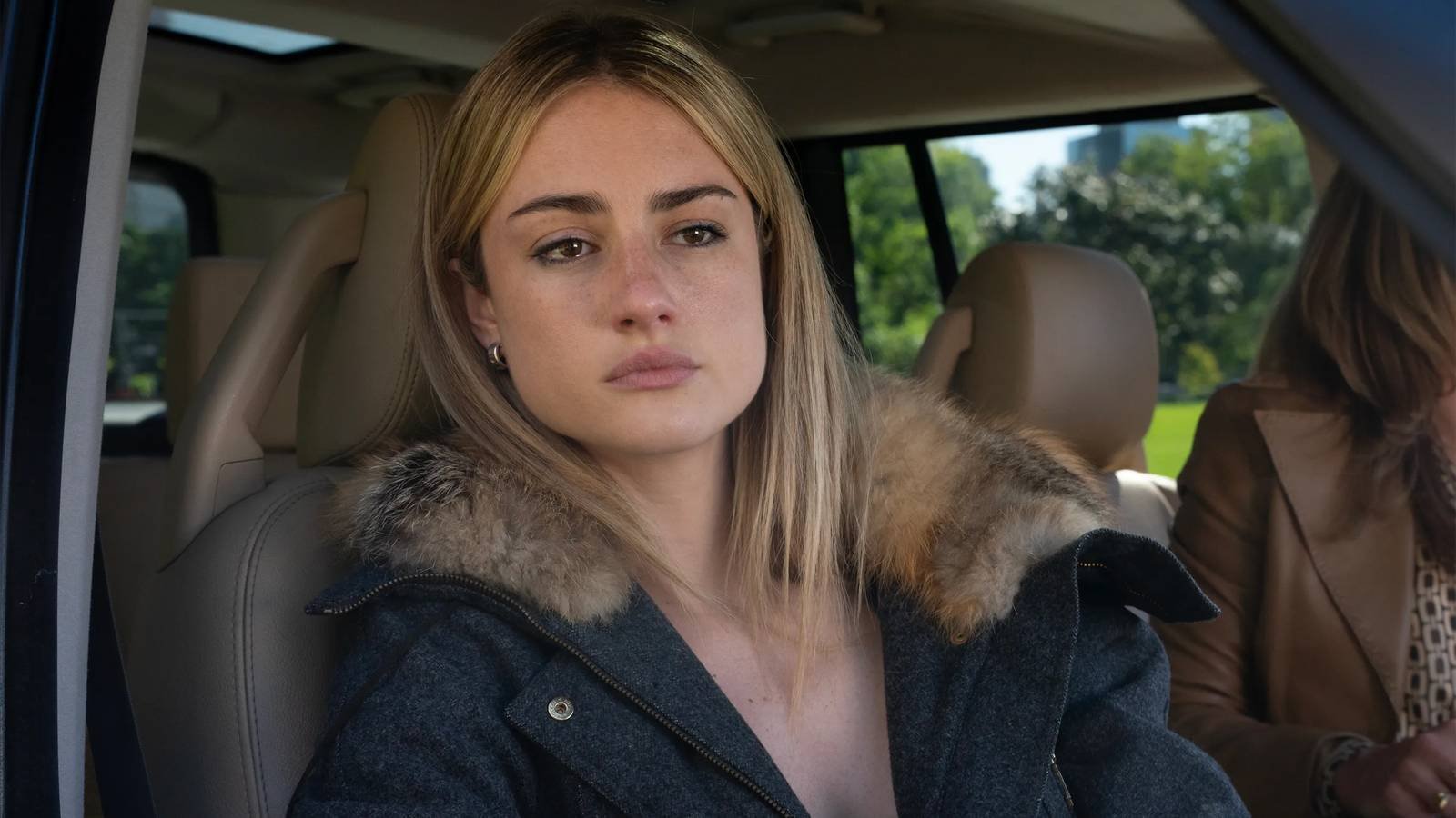 Lucy looking sad in the Tell Me Lies season 3 finale