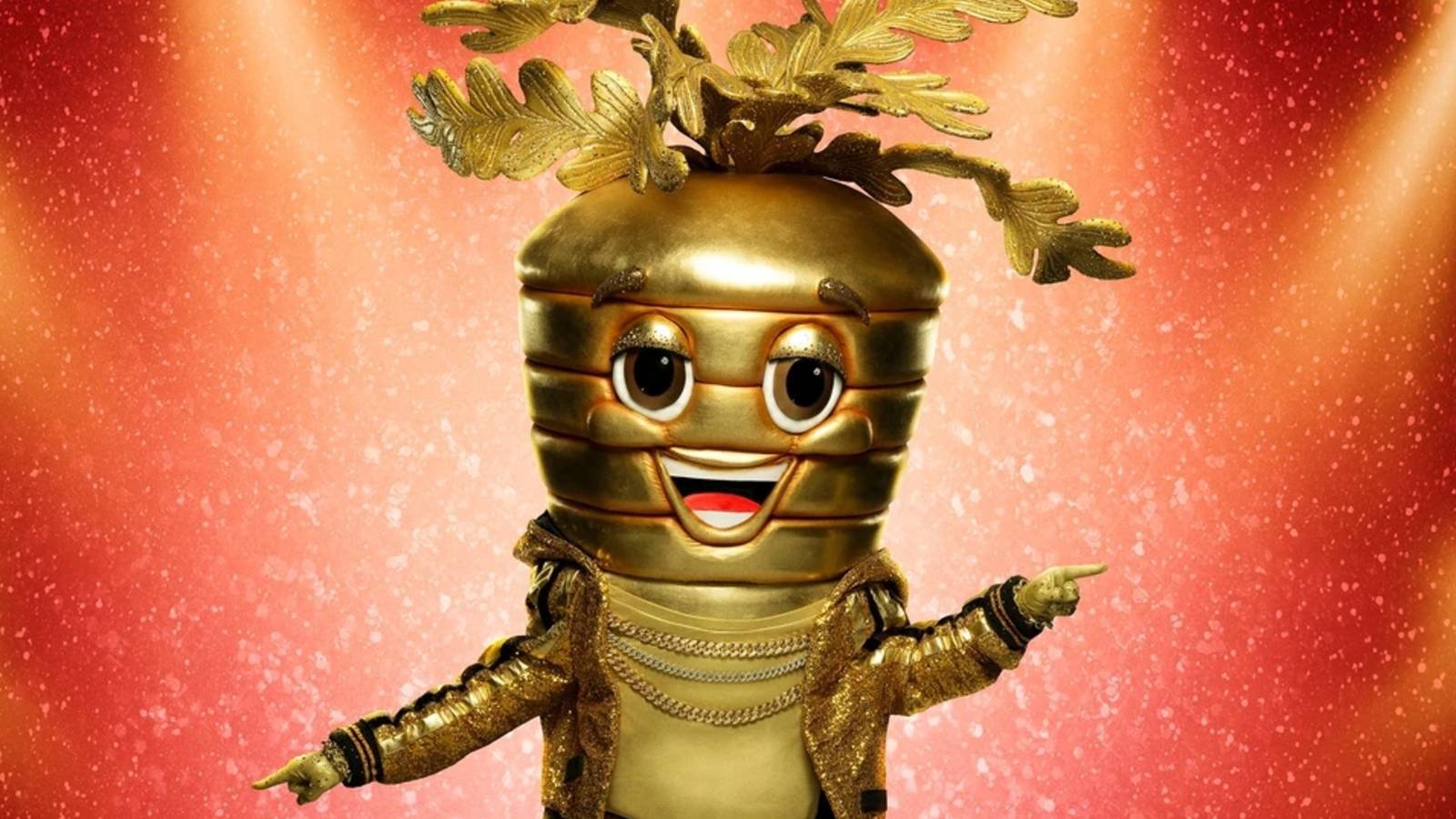 The Masked Singer Season 14 Contestant 14 Karat Carrot Promotional Photo