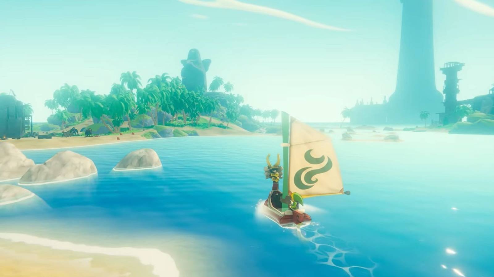 Boat exploration in the Wind Waker Concept
