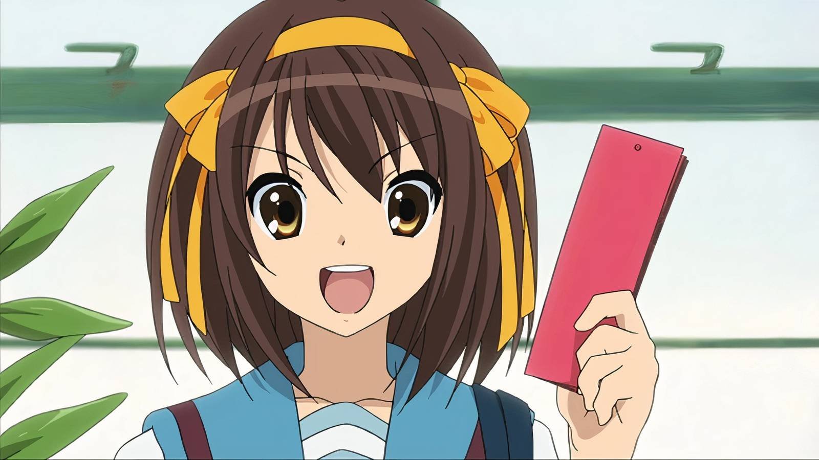 Haruhi from The Melancholy of Haruhi Suzumiya