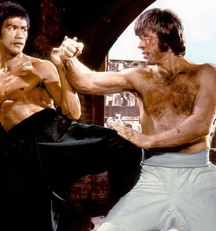 Chuck Norris vs Bruce Lee in The Way of the Dragon