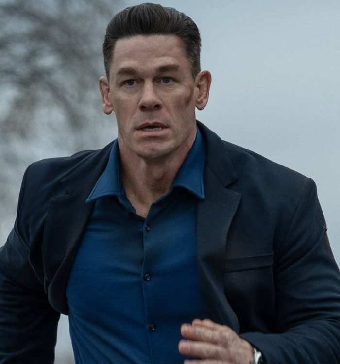 John Cena running down the street looking worried in Matchbox