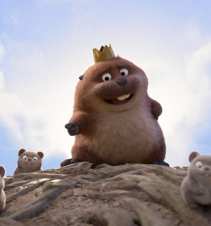 King George with his karaoke machine in Hoppers