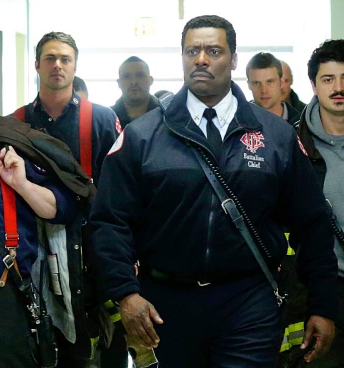 Mouch, Severide, Cruz, Boden, Casey, and Otis in Chicago Fire