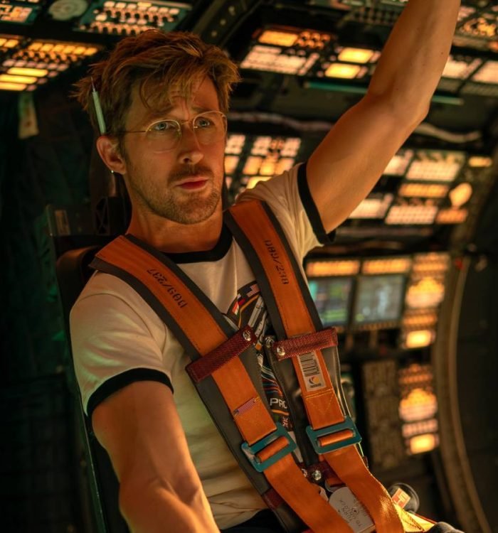 Ryan Gosling in a spaceship in Project Hail Mary