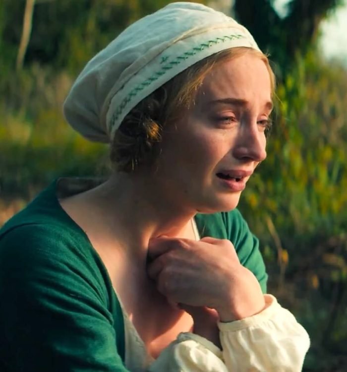 Sophie Turner crying in The Dreadful