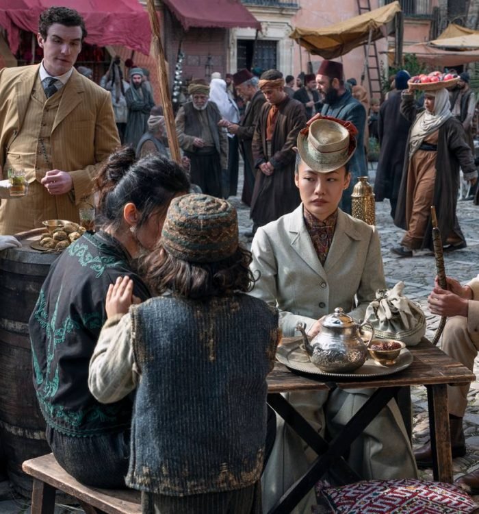 The cast of Young Sherlock