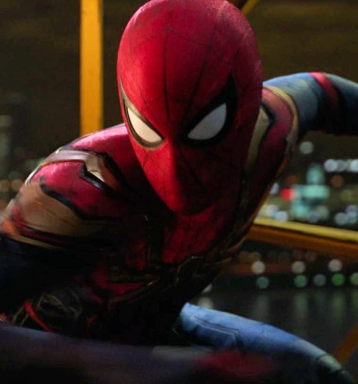Tom Holland's Spider-Man looking mad in Spider-Man: No Way Home