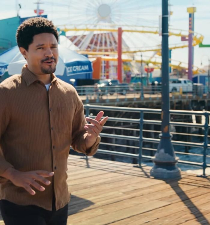 Trevor Noah for a Pokémon ad during Super Bowl LX